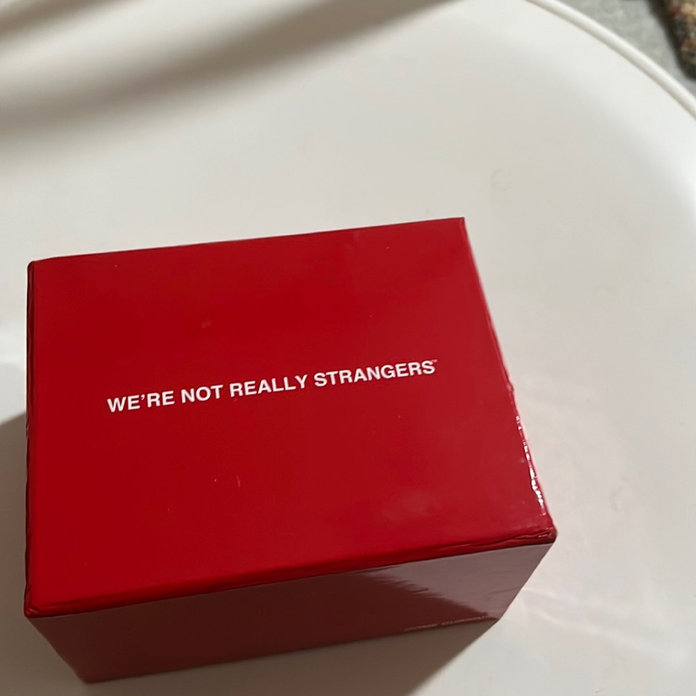 We’re Not Really Strangers Game